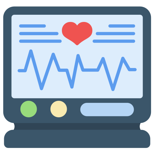 Home nursing health monitoring including blood pressure and vital signs.